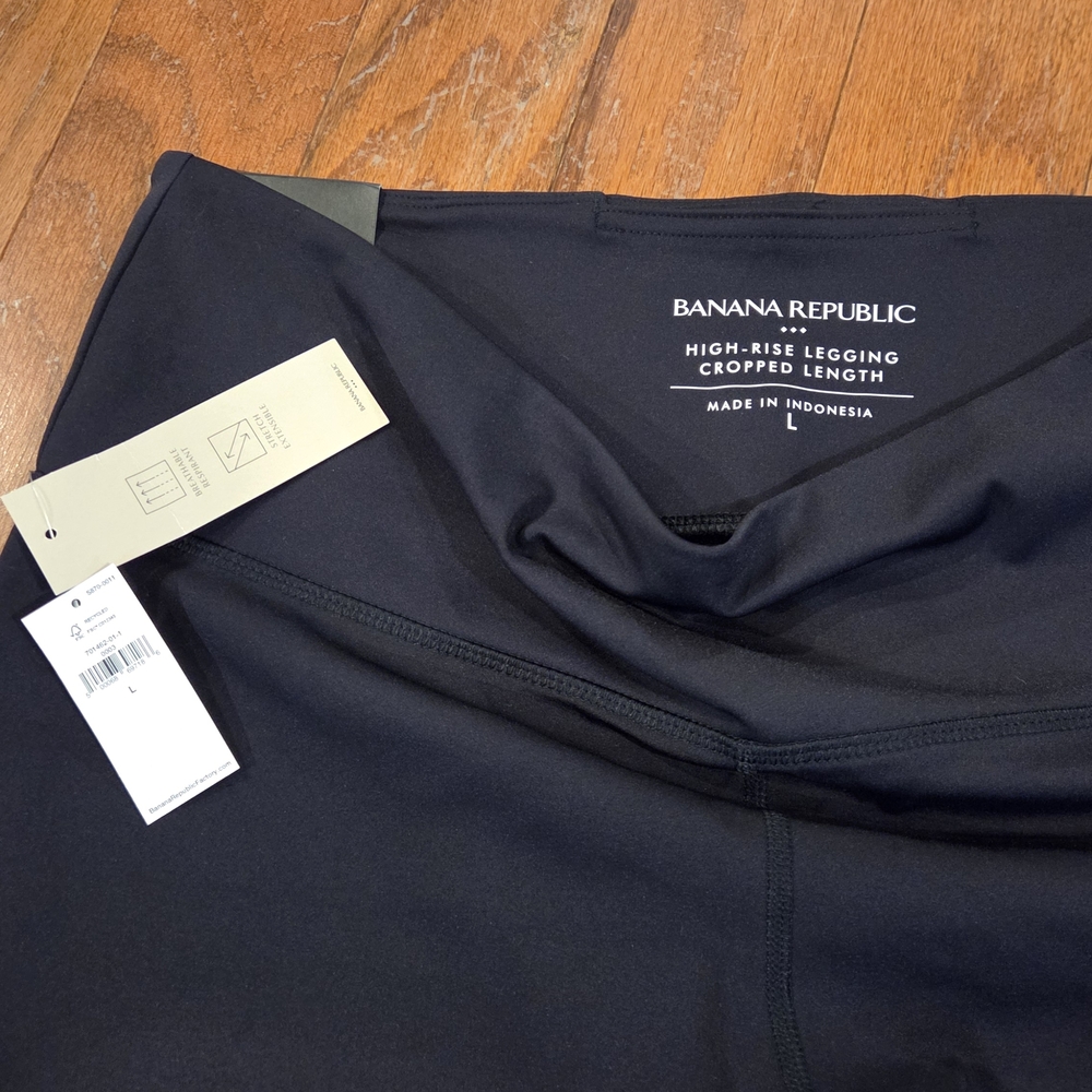 NWT Banana Republic High Rise Cropped Leggings - Picture 2 of 2